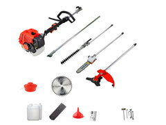 High-Powered 62Cc Brush Weed Cutter Saw Hedge Trimmer 5 In 1 - The Shopsite