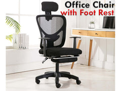 Ergonomics Office Chair With Foot Rest - The Shopsite