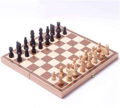 Chess Board Set Folding Wooden - The Shopsite