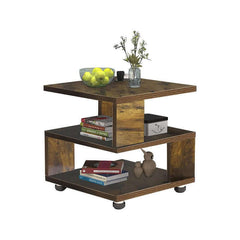 Coffee Table Rustic Wood - The Shopsite