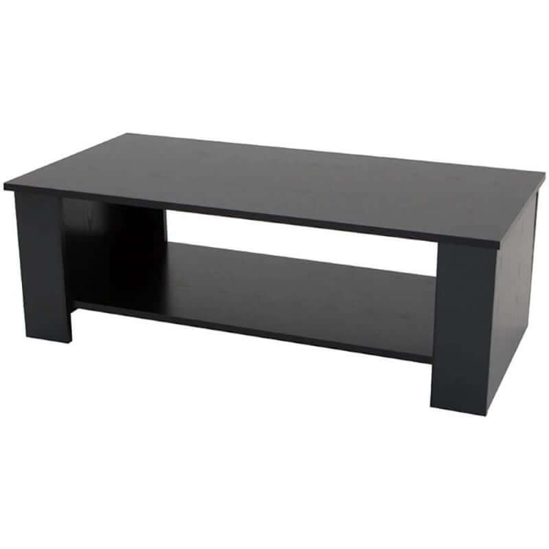 Coffee Table Modern 80cm Black - The Shopsite