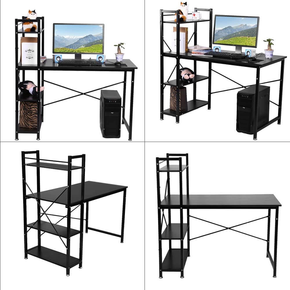 Computer Desk with Shelf - The Shopsite