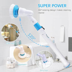 Cordless Scrubber Electric Cleaning Brush - The Shopsite
