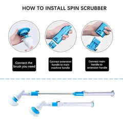 Cordless Scrubber Electric Cleaning Brush - The Shopsite