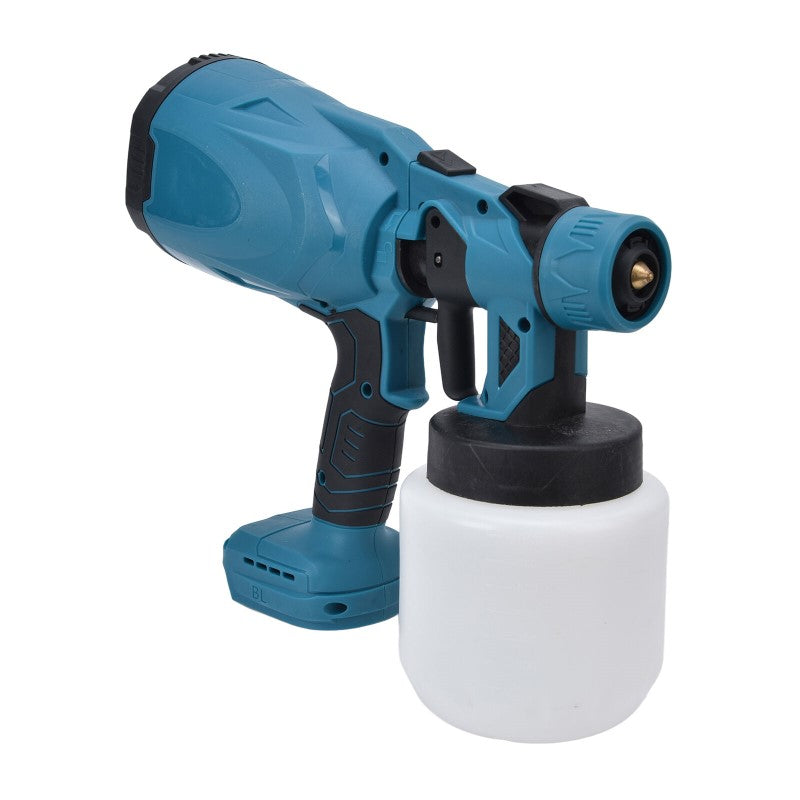 Cordless High Pressure Spray Gun Paint Sprayer Fits Makita 18V Battery