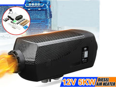 Diesel Air Heater 5kW 12V with LCD Switch - The Shopsite