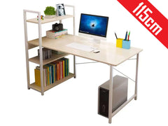 Computer Desk With Storage Shelves - The Shopsite
