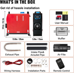 Diesel Air Heater With Controller