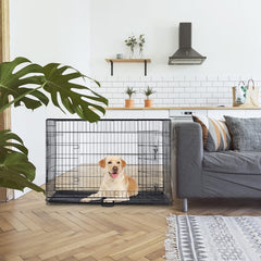 Dog Cage Crate Pet Playpen 48"