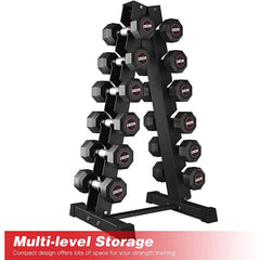 6-Tier Dumbbell Rack Stand - The Shopsite
