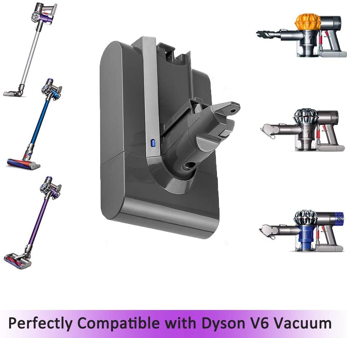 Replacement Dyson Battery V6 2500mAh - The Shopsite
