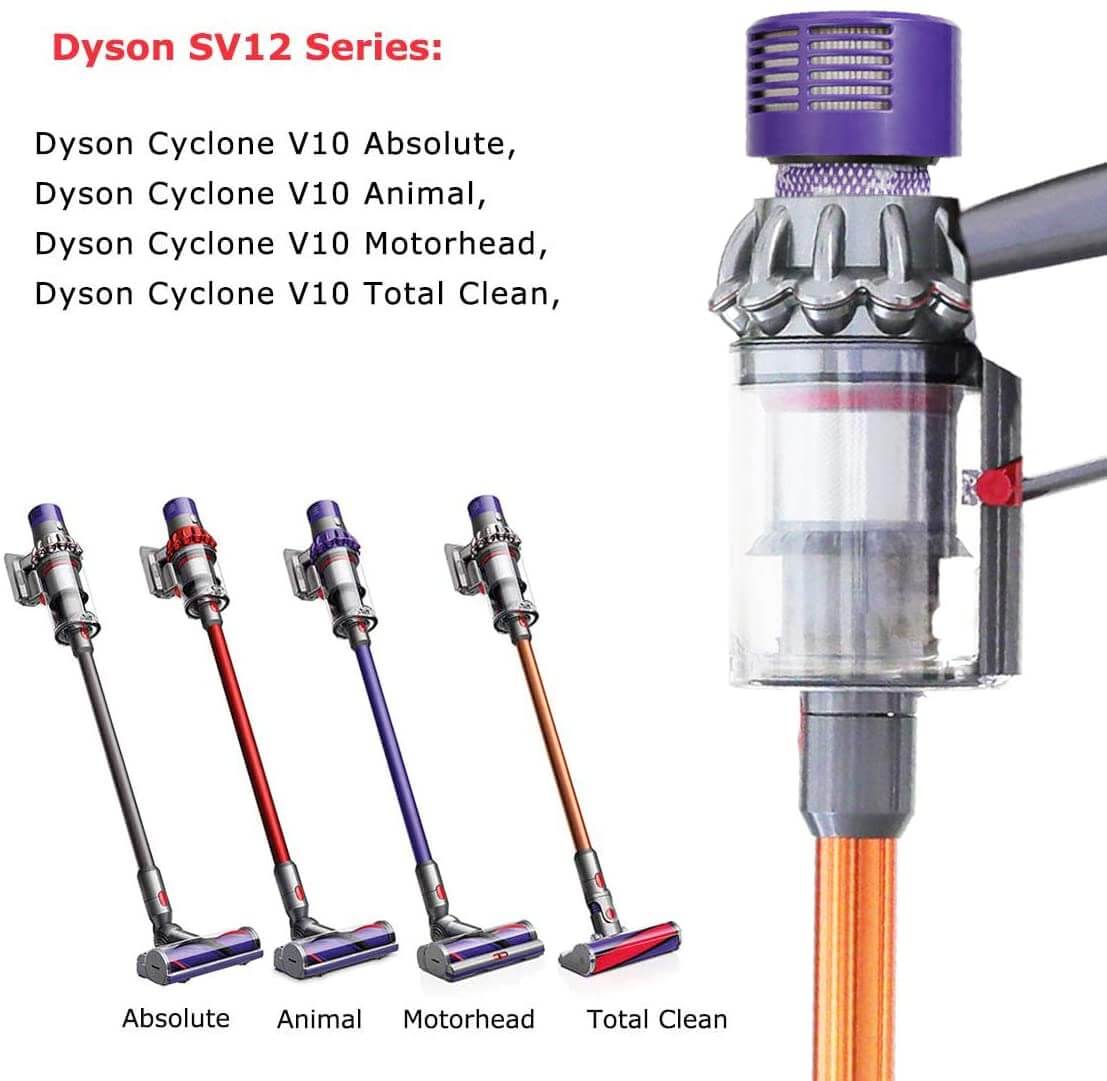 Dyson Filter V10 SV12 Vacuum Cleaner Compatible - The Shopsite