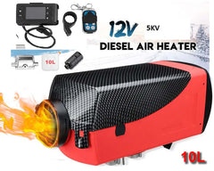 5KW 12V diesel Air Heater with LCD Thermostat Monitor and Remote - The Shopsite