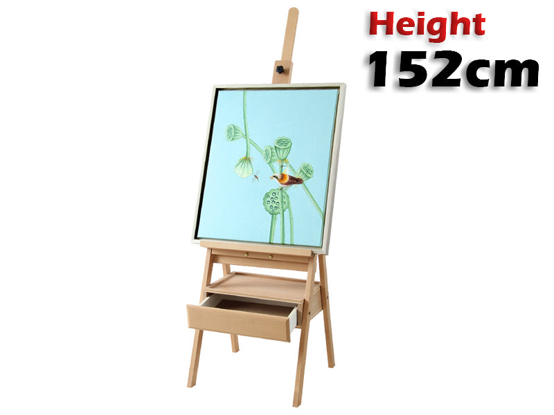 Wooden Easel With Storage Draw - The Shopsite