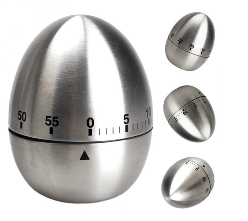 Stainless Egg Kitchen Cooking Timer Alarm - The Shopsite