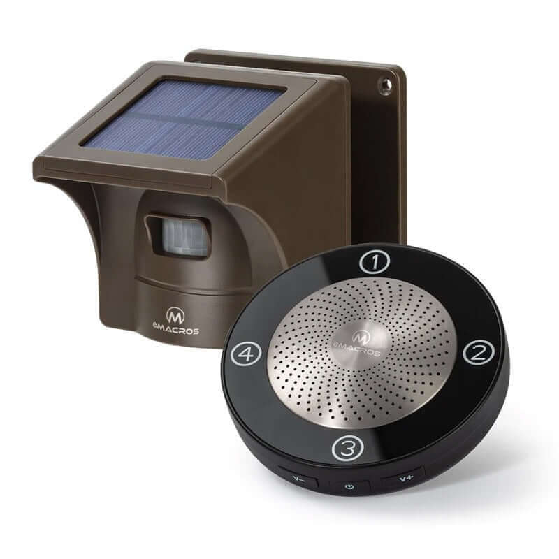 Driveway Alarm Solar Wireless Outdoor Weather Resistant Motion Sensor & Detector - The Shopsite