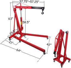 Engine Hoist Workshop Cranes 2T - The Shopsite
