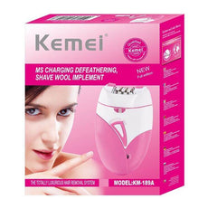 Electric Hair Remover Km-189A Epilator Shavers - The Shopsite