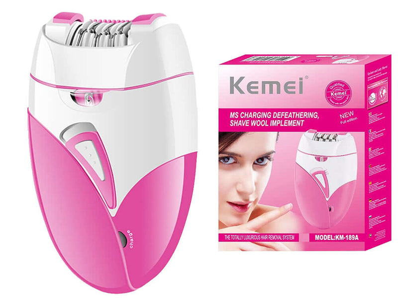 Electric Hair Remover Km-189A Epilator Shavers - The Shopsite