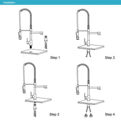 Kitchen Faucet, Kitchen Faucet Sink Mixer Tap - The Shopsite