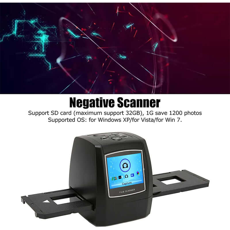 Film Scanner Negative Scanner Small Portable For Laptop For Smartphone For  PC