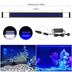 Fish Tank Led Lights Aquarium Light 120cm - The Shopsite