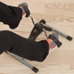 Pedal Exerciser Under Desk Bike With Lcd Monitor Resistance For Seniors, Stationary - The Shopsite