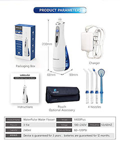 Waterpulse Water Flosser Oral Irrigator Dental Portable - The Shopsite