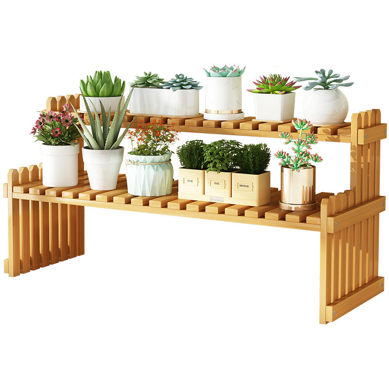 Flower Rack Bamboo Plant Stand
