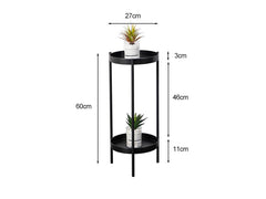 2 Tier Tall Flower Pot Stand - The Shopsite