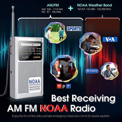 Portable Stereo AM FM Radio