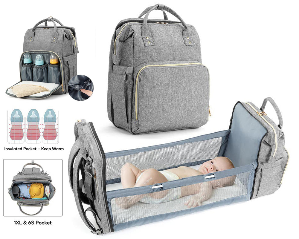 Nappy Bag Mummy Bag 5 in 1 Nappy bag - The Shopsite