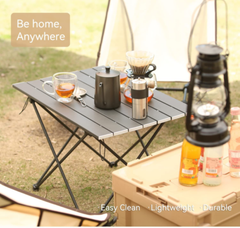 Portable Aluminum Outdoor Camping Folding Dining Table Ultralight Picnic Desk