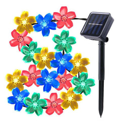 20 Led Solar Flower Lights - The Shopsite