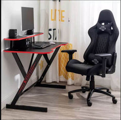 Gaming Desk Modern Double Layers - The Shopsite