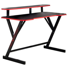 Gaming Desk Modern Double Layers - The Shopsite