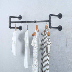 Pipe Wall Mounted Garment Rack - The Shopsite