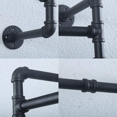 Pipe Wall Mounted Garment Rack - The Shopsite