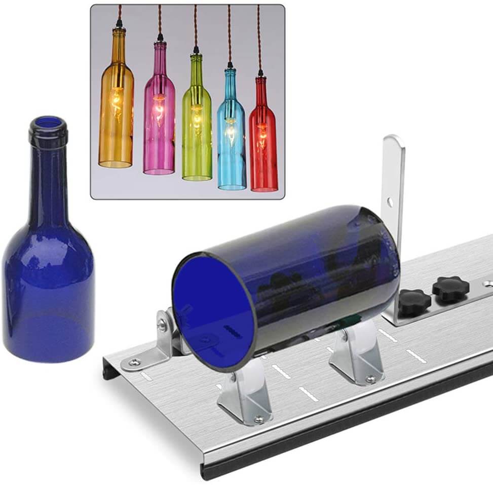 Glass Bottle Cutter Square & Round Bottle Cutting Machine - The Shopsite