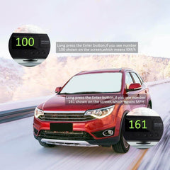 Digital Universal Car Hud Gps Speedometer - The Shopsite