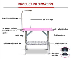 Pet Dog Grooming Table - The Shopsite