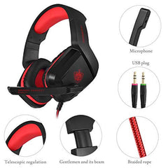 Gaming Headset 3.5mm AUX Jack Gaming Headphones - The Shopsite