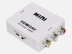 Hdmi To Rca Adapter Hdmi To Av, 1080P Mini Rca Hdmi Video Audio Converter - The Shopsite