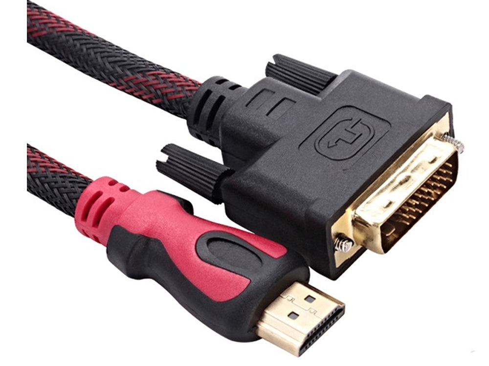 HDMI to DVI Cable for Monitor PC Laptop - The Shopsite