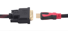 HDMI To DVI Cable 5M Support 1080P - The Shopsite
