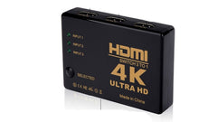 Hdmi Splitter 3in1 4K with Remote - The Shopsite