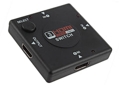 Hdmi Switcher Switch 1080P 3 in 1 out - The Shopsite