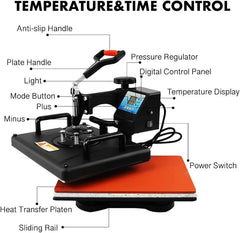 Digital Heat Press Machine Transfer T-Shirt Printer - The Shopsite