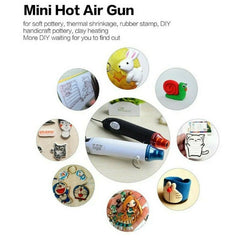300W Electric Hot Air Gun For Crafts Epoxy Resin Shrink Wrap Vinyl DIY