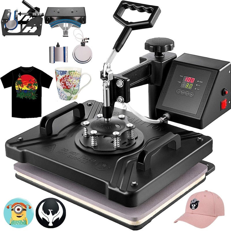 Digital Heat Press Machine Transfer T-Shirt Printer 38 x 30CM